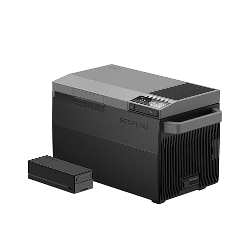 EF ECOFLOW GLACIER Portable Car Refrigerator with Battery, 40Qt