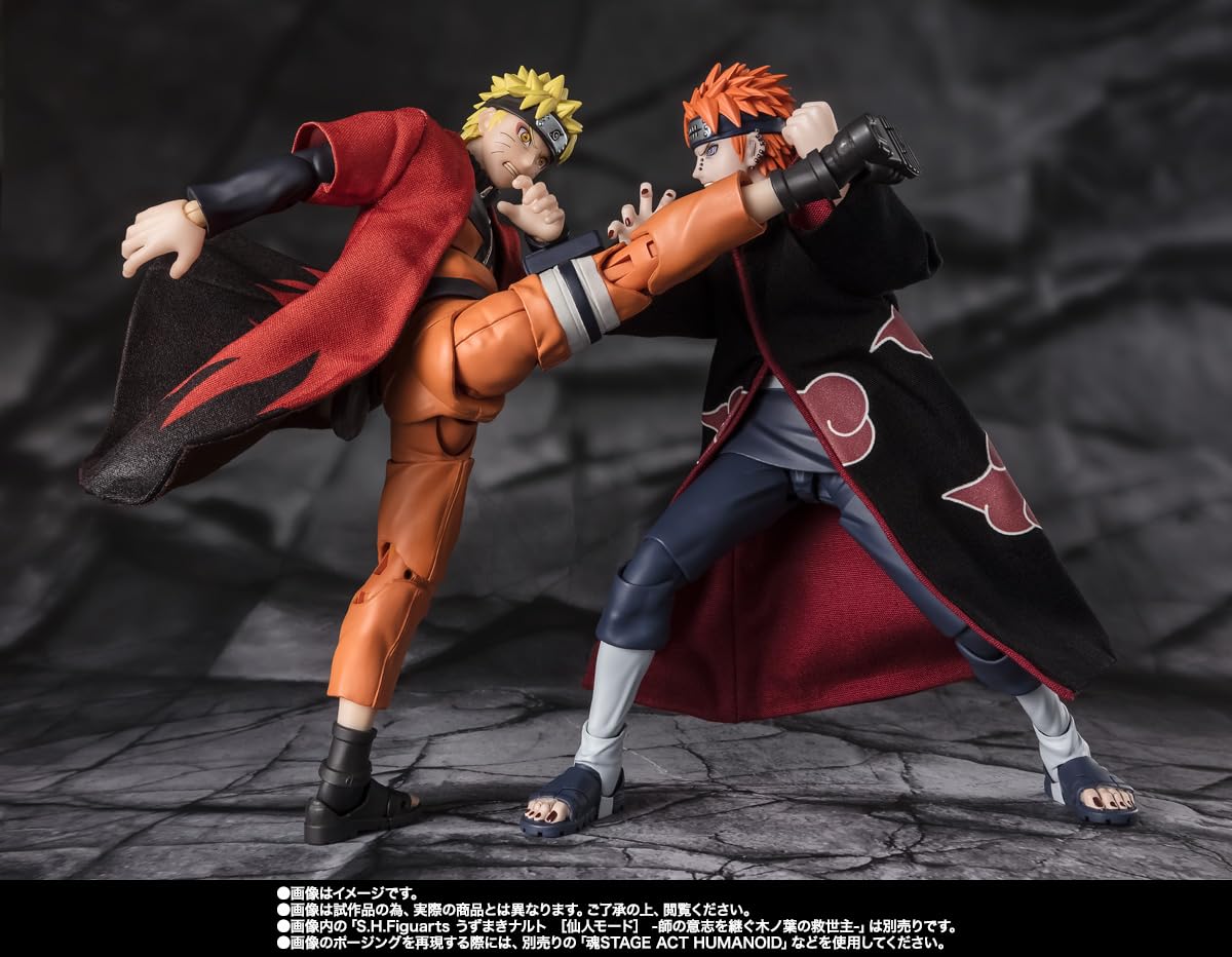 TAMASHII NATIONS - Naruto Shippuden - Pain Tendo -Six Path Rinnegan- S.H.Figuarts Action Figure