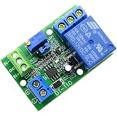 Taidacent LM393 Voltage Comparator Relay Module 1 Channel / 1CH 5V/12V/24V Volt Comparison Board Stable Perfect (12V)