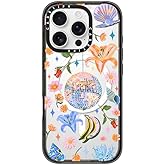 CASETiFY Impact Case for iPhone 16 Pro [Slim / 8.2 ft. 4X Military Grade Drop Protection/Compatible with Magsafe] - Disco Magic - Clear Black