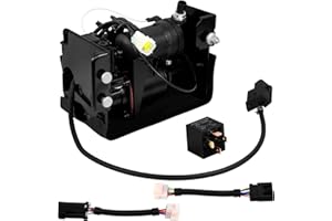 23316154 Air Ride Suspension Compressor Pump Compatible with Cadillac Escalade ESV Chevy Suburban Tahoe GMC Yukon XL 2015 201