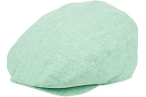 EPOCH HATS COMPANY Men's Linen Flat Ivy Gatsby Summer Newsboy Hats