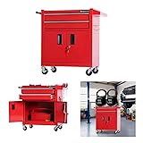 TANKSTORM Tool Chest Heavy Duty Cart Steel Rolling