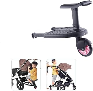 Buggy Board Sitz,Universal Kiddy Board,Trittbrett Sitz für Kinderwagen Rollbrett bis 25Kg