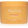 Rizos Curls Defining Custard Flaxseed, Olive Oil & Shea Butter for Long Hold, Shine & Frizz Control Defines & Moisturize All Curl Types: Wavy, Curly, Coily, Kinky, Sulfate & Paraben Free