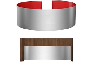 Sanbege Stainless Steel Door Kick Plate, 6" x 30" Door Push Plate, Self Adhesive Kickplate for 32" Doors Interior or Exterior