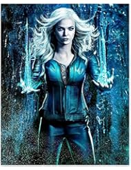 The Flash Anna Hopkins as Killer Frost icicles in hands 8 x 10 Inch Photo