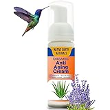 Anti Aging, 98% ORGANIC, Essential Oils Deeply Hydrate Face, Eyes, All Skin Types, Day, Night, Silky Light, Anti Aging Cream, Naturally Mild Scent, Anti Aging Moisturizer