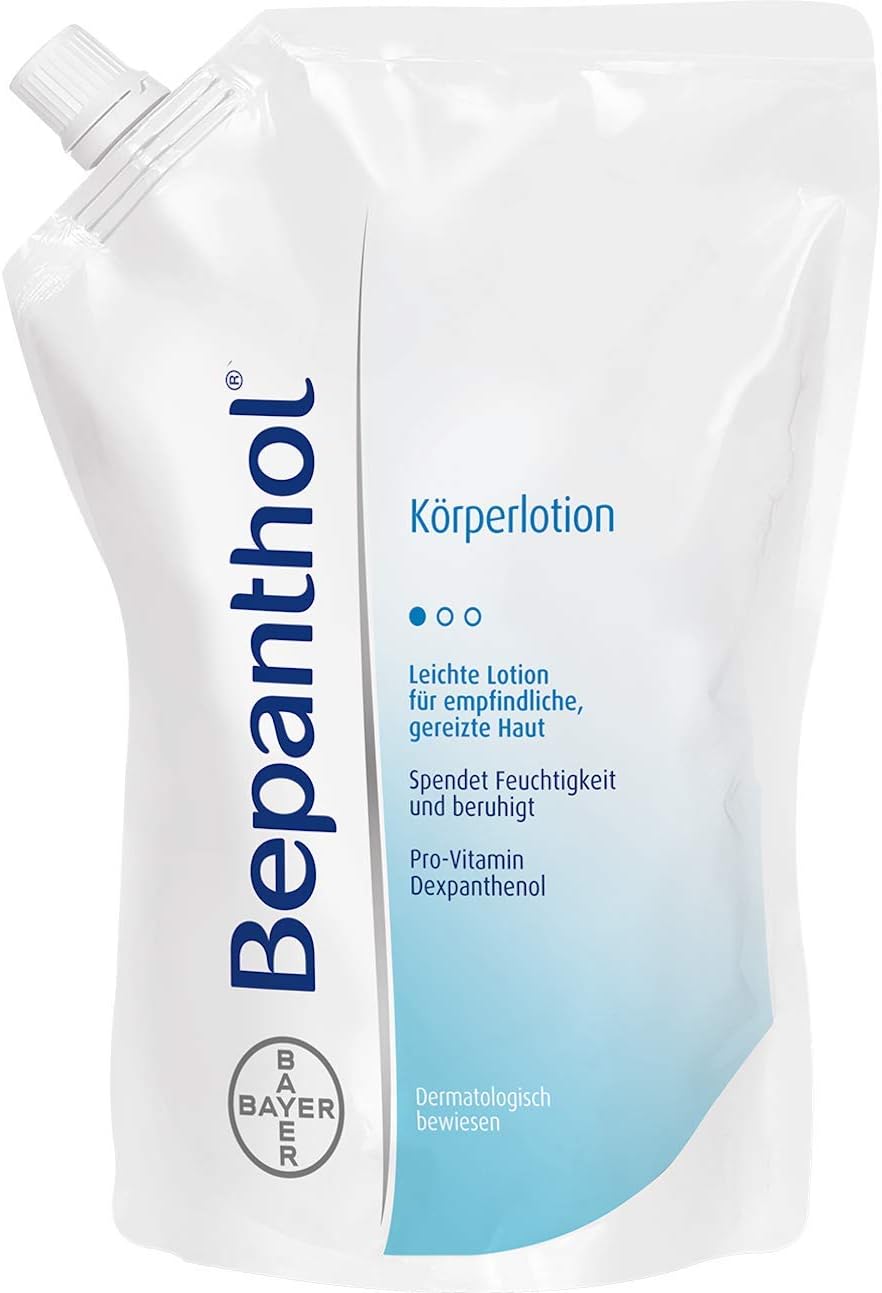 BepantholKörperlotion für empfindliche Haut Nachfüllbeutel, 400 ml Lotion