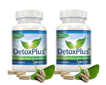 Original Detox Plus Colon Cleanse - 2 Dosen je 90 Kapseln - Darmreinigung - Top Qualität