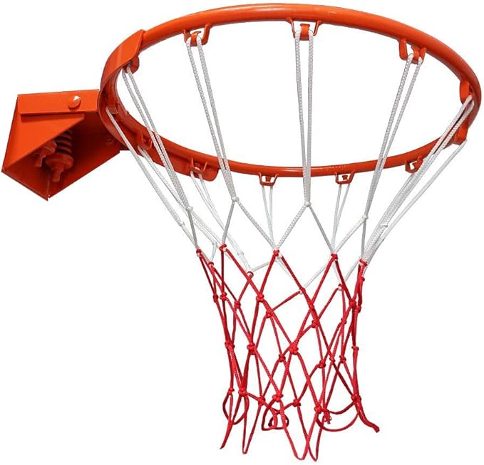 Aoneky 18" Outdoor Replacement Basketball Rim and Net (18 mm Thick