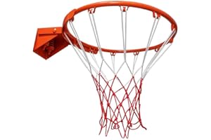 Aoneky Outdoor Replacement Basketball Rim and Net