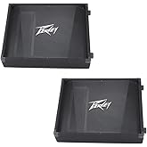 Peavey PV 12M 2-Way Floor Monitor 12-Inch 500 Watts w/Steel Handle (570650) -Pair