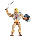 Masters of the Universe Origins He-Man 5.5-in Action Figure, Battle Figure for Storytelling Play and Display, Gift for 6 to 10-Year-Olds and Adult Collectors