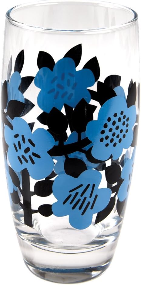 Astrid Flower Drinking Glass