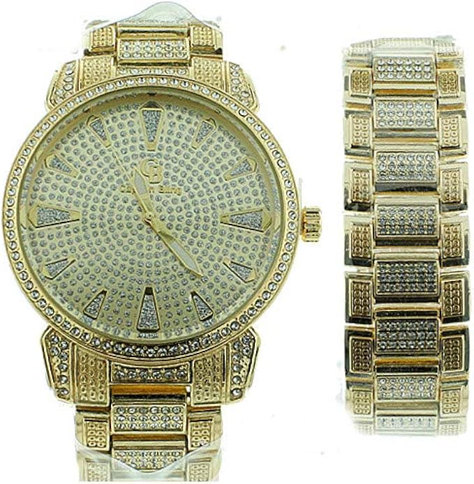 amazon iced out watch