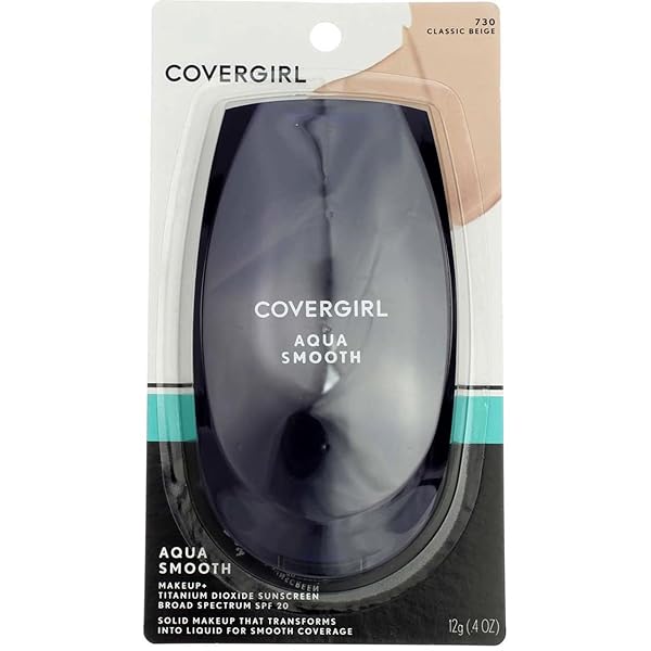 COVERGIRL AQUASMOOTH SPF 20 COMPACT FOUNDATION, 730 CLASSIC...