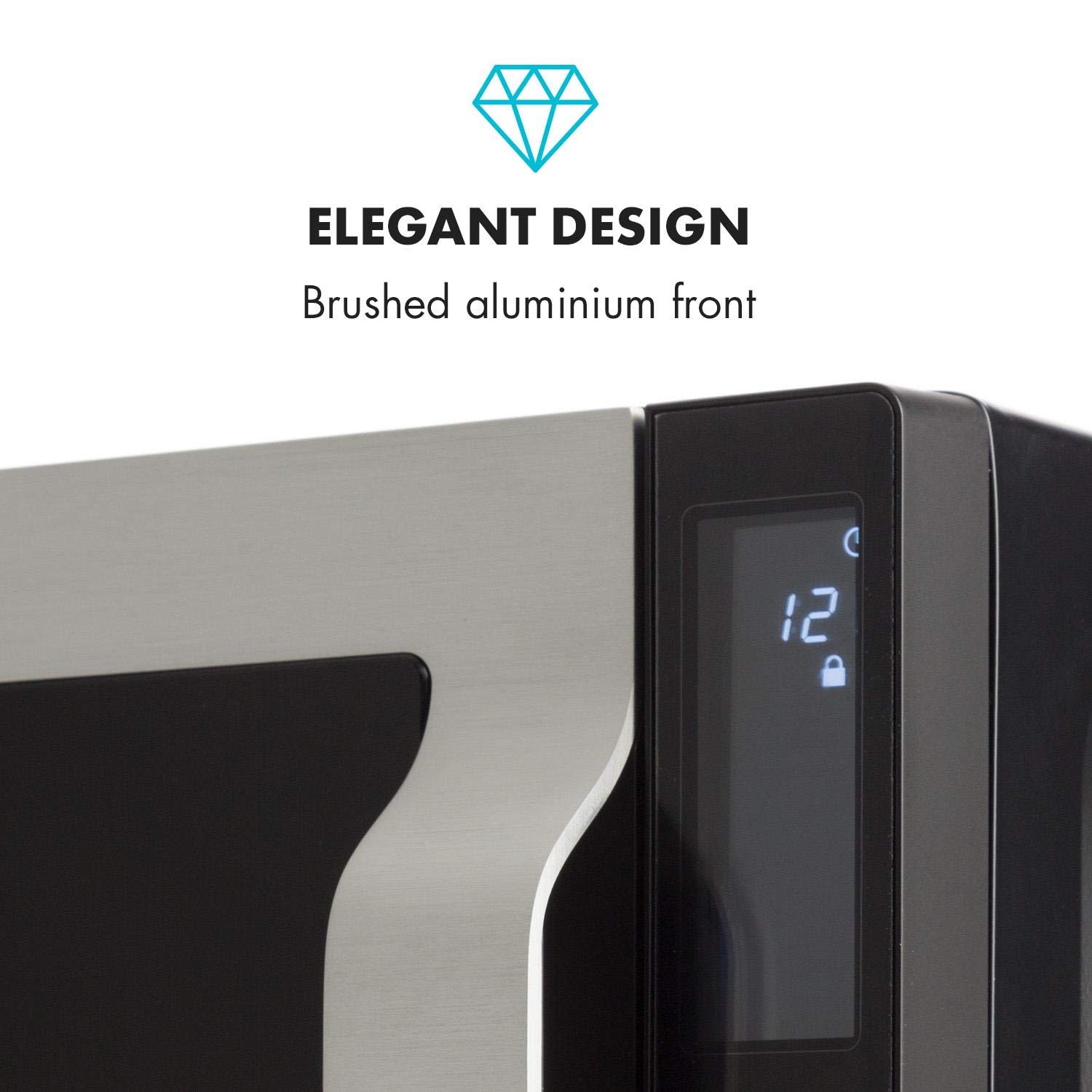 Klarstein Brilliance Roomy o Pro 2 en 1 - Parrilla para microondas ...