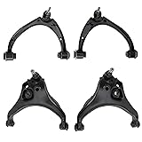 TRQ Front Upper and Lower Control Arm with Ball