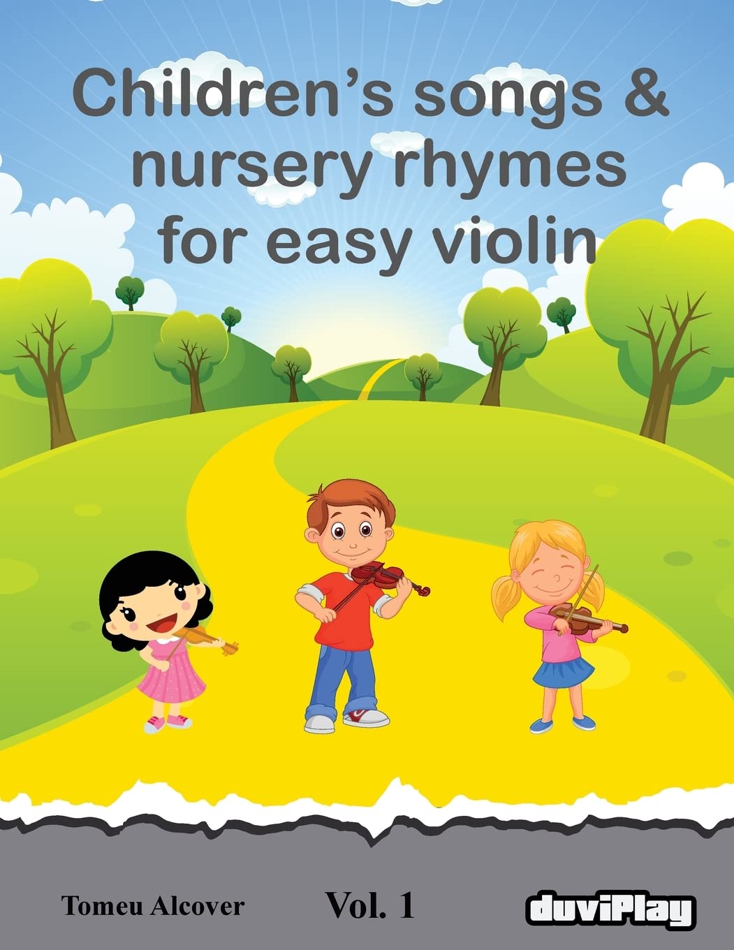 Children's songs & nursery rhymes for easy violin. Vol 1.: Volume 1