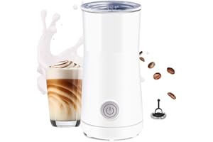 Seydere Simple Milk Frother, 2 in 1 Milk Steamer and Frother, Electric Milk Steamer, Milk Warmer and Hot Milk Foam Maker for 