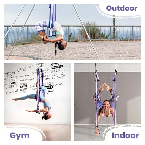 Swing Sets Swing Set For Home & Outdoor | Easy Setup For Strength Balance Back Pain Reli 1030192