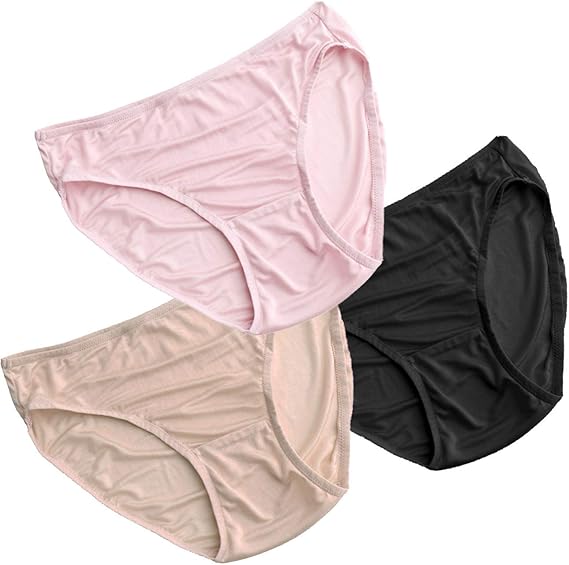 Amazon Co Jp シルク ショーツ 3枚セットローライズ S M L Xl Silk シルク100 ショーツ シルク100 ショーツ レディース 絹 パンツ 下着 シルクショーツ お腹に優しい 涼感 敏感肌 低刺激 保湿 快適 S 服 ファッション小物