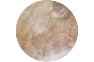 Goat Skin Drum Head, Goatskin Djembe Head African Tambourine Drum Head Replacement Percussion Drum Parts