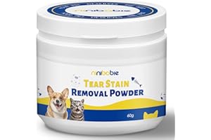 Tear Stain Remover Powder for Dogs and Cats,Eye Stain Cleaner,Natural Formula,Remove Tear Stains,Safe & Gentle Eye Care for P
