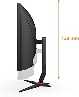 AOC CU34G2XPD/BK 34 inch Curved UW-QHD 180Hz Fast VA 1ms MPRT HDR400 view 5