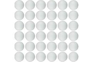 Dsmile 36 Pack Foam Golf Practice Balls Light Soft Elastic Training Multifunction Sport Balls