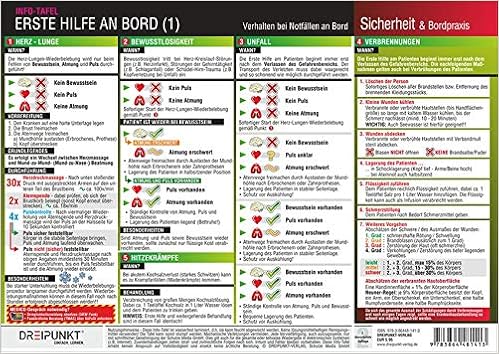 Erste Hilfe An Bord 1 Verhalten Bei Notfallen An Bord Amazon De