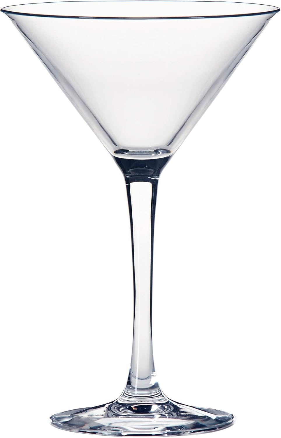 Circleware Chantal Event Martini Wine Glasses Home and Kitchen Entertainment Dinnerware Drinking Glassware for Water, Juice, Beer and Bar Liquor Dining Decor Beverage Gifts, 9 oz, Clear