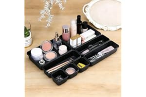 Tool Box Organizer Tray Divider Set, Desk Drawer Organizer, Garage Organization and Storage Toolbox Accessories Rolling Tool 