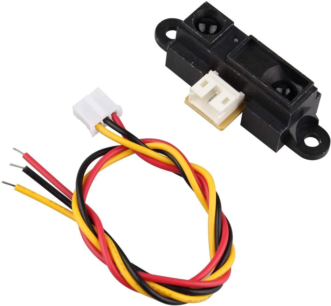DollaTek IR Analog Distance Sensor 10-80cm Detecting Distance Sensor IR Infrared Range Sensor Module with Cable