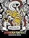 Modren Tattoo Coloring Book: Modern and Neo-Traditional Tattoo Designs Including Sugar Skulls, Mandalas and More (Tattoo Coloring Books) by 
