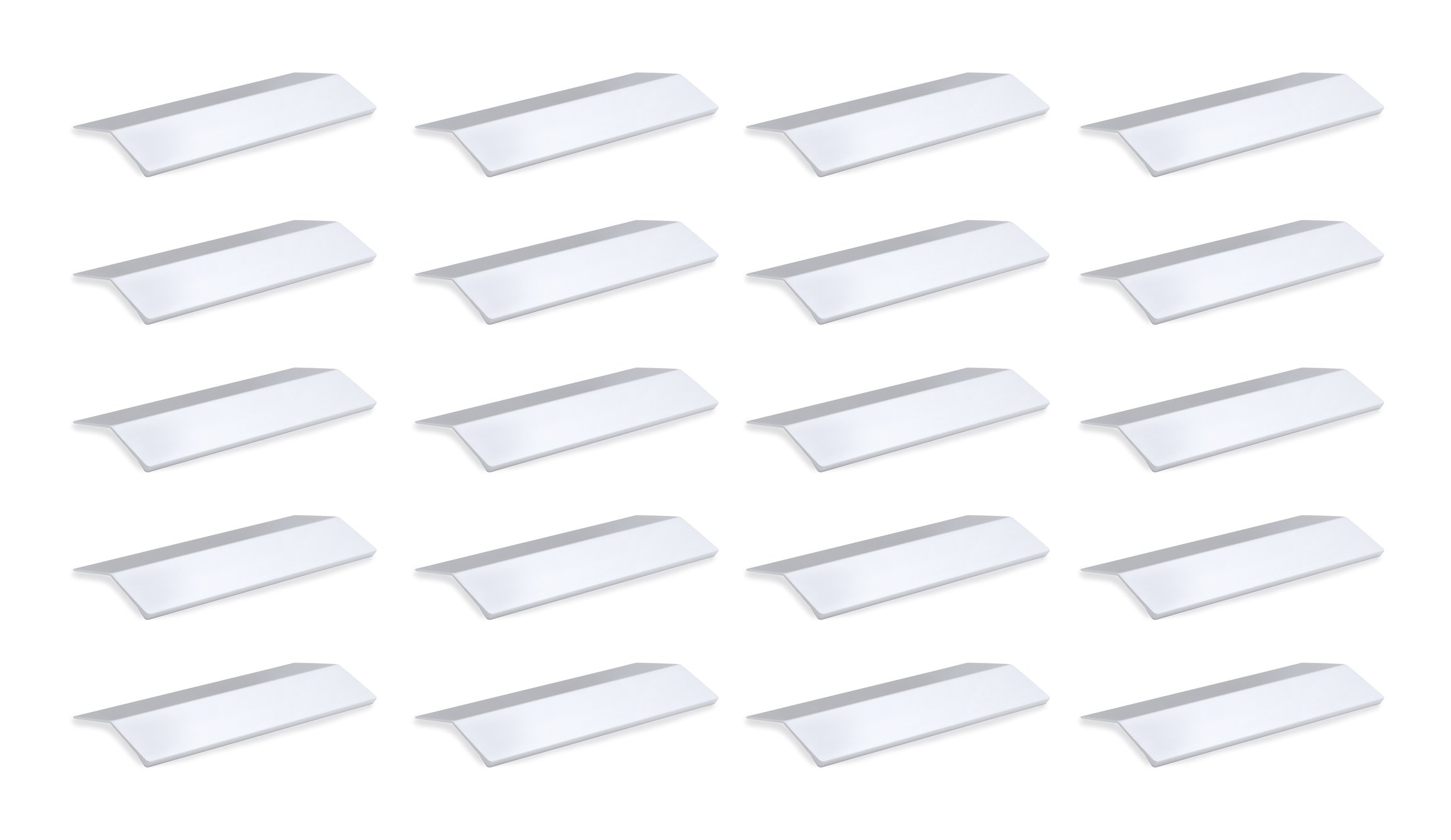 Emuca 9165962 Aluminium Furniture Handle, Matt Anodized