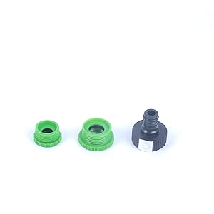 Pepper Agro Garden Watering tap Hose Pipe Multi Adaptor with 1/2,3/4,1 inch Female Thread with Quick Connector Nozzle
