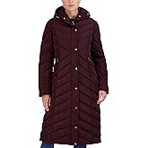 Madden Girl Womens Maxi Puffer Winter Coats - Long Quilted Jackets for Women Weather Resistant Puffer Parka Hooded Jacket