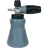 MTM Hydro PF22 Wide Mouth Snow Foam Cannon for Pressure Washer | Commercial-Grade Foaming Lance Sprayer Attachment, Foamer for Car Wash, Auto Detailing, and Vehicle Washing, Made in Italy