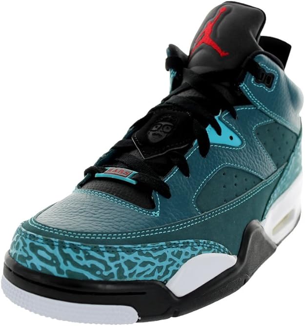 Amazon.com | Jordan Mens Son of Mars Low Dark Sea/Gym Red-Black-White 580603-303 13 | Basketball