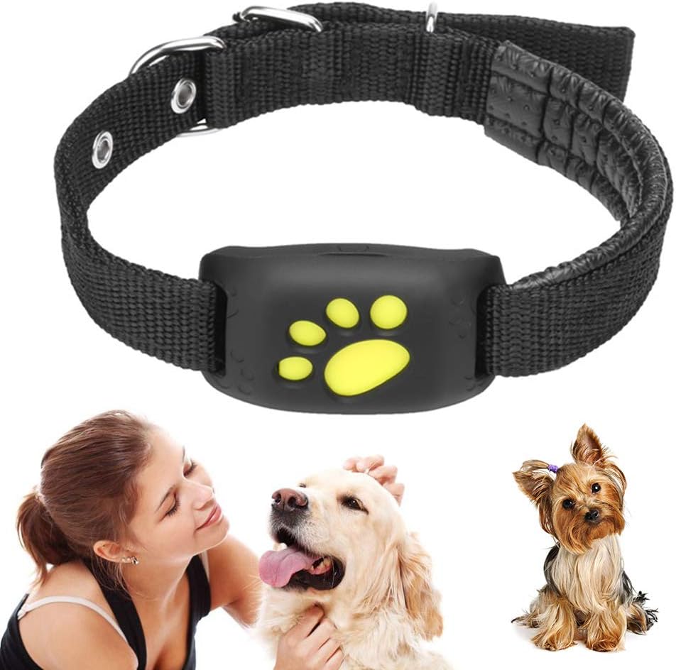 XINGXINGFAN Pet Tracker GPS Locator for Dogs Cats,Real Time Activity Monitor,Waterproof lightweight Pet Collar