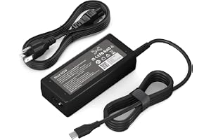 YZAESHAY Replacement 65W USB C Laptop Charger Compatible with HP Chromebook and All 65W USB Type C Power Adapter