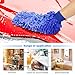 INTEY Car Wash Mitt, Car Cleaning Kit, 2 Packs Microfiber Chenille Wash Glove with 27x12 Inch Towel, Blue
