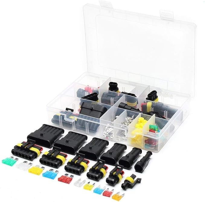 Connettore Elettrico Impermeabile 8 Pin Con Cavo - Per Modifiche Auto, Cablaggi, Impianti Elettrici - Foto 3