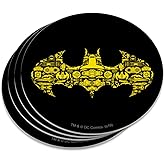 Batman Batman Icons Logo Novelty Coaster Set