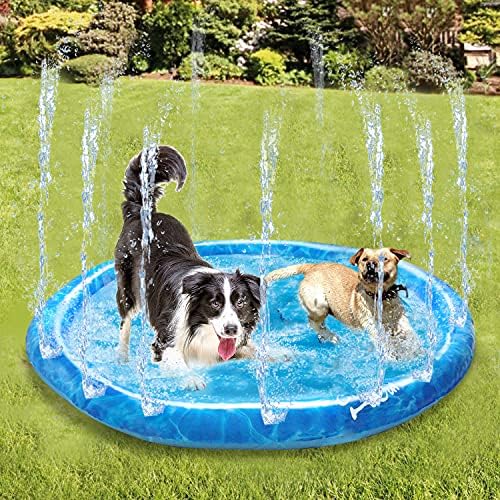 ALL FOR PAWS Dog Large Sprinkler Pad Mat(M 130CM/51in)