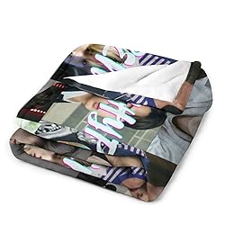 Throw Blanket Anti-Pilling Flanket Blanket Light