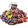 Bundle of Assorted chocolate Candy (5.6 lbs) Variety. Reeses, Milky Way Bars, M&Ms, Snickers, Peanut M&Ms, Twix, Kit Kat, Almond Joy, York, 100 Grand