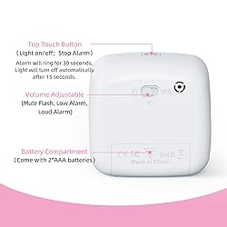 Ainowes 60-Minute Visual Timer with Night